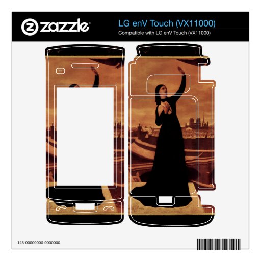Carrier Pigeon by Puvis De Chanes LG enV Touch Decals