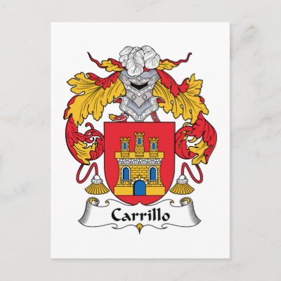 Carrillo Family Crest