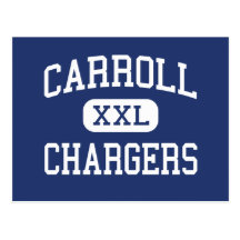 Carroll - Chargers - High - Fort Wayne Indiana Postcard