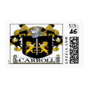 Carroll Clan Coat of Arms Postage postage