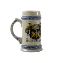 Carroll Coat of Arms Stein mugs by irishcountry Carroll Coat of Arms Stein mugs