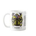 Carroll Family Coat of Arms Mug