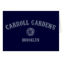 Carroll Gardens Greeting Card