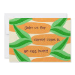 Carrot Cake and an Egg Hunt Easter Invitation