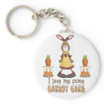 Carrot Cake Love Keychain
