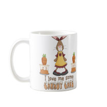 Carrot Cake Love mugs by claudiascorner Carrot Cake Love mugs