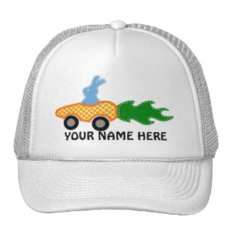 Carrot Car Bunny Hat