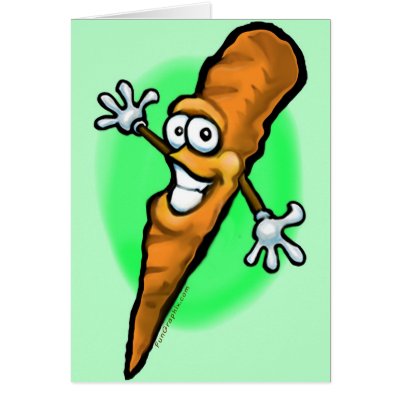 Carrot Card by FunGraphix
