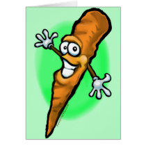 Carrot Card by FunGraphix Carrot Card