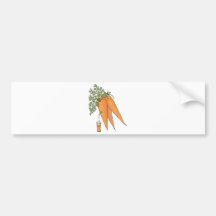carrot juice bumper sticker