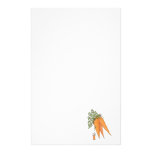 carrot juice customized stationery