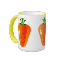 Carrot mugs by Blahzeedee Carrot mugs