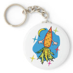 Carrot Rocket Ship: Also known as Fast Food keychains
