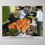 Carrots at The Brockville Farmers' Market Posters