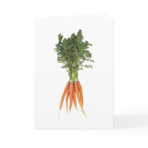 Carrots Card by Eat4Health Carrots Card