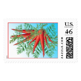 Carrots custom postage (Lrg) stamp