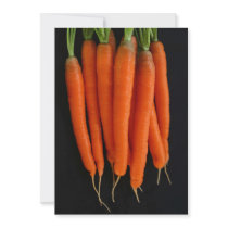 Carrots Fresh from the Garden Personalized Announcements