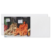 Carrots, Potatoes and Honey Rack Card