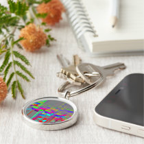 "Carrousel" Geometric Art keychains by RLMdesignes "Carrousel" Geometric Art keychains