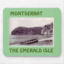 Carrs Bay, MONTSERRAT, THE EMERALD ISLE Mouse Pad