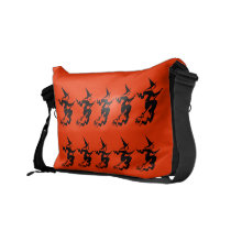 CARRY BAG(HALLOWEEN WITCHES) MESSENGER BAG