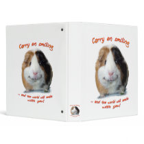Carry on Smiling! 3 Ring Binder