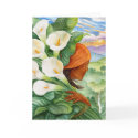 Carrying Calla Lilies cards by JUDERM Carrying Calla Lilies cards