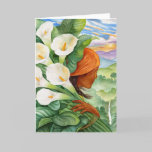 Carrying Calla Lilies cards