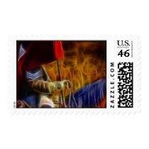 Carrying The Battle Flag - American Civil War Postage