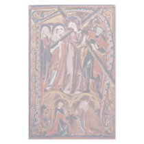 Carrying The Cross Of Christ Initial By Meister De Customized Stationery