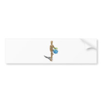 CarryingShoppingBasket101311 Bumper Sticker