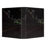 Cars And Black Sky 3 Ring Binders