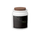 Cars And Black Sky Candy Jars