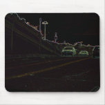Cars And Black Sky Mousepads