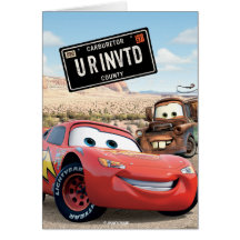 Cars Card Frame Disney