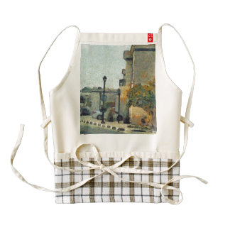 Cars in a Residential neighborhood Zazzle HEART Apron