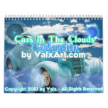 Cars in the clouds 2011 calendar by valxart
