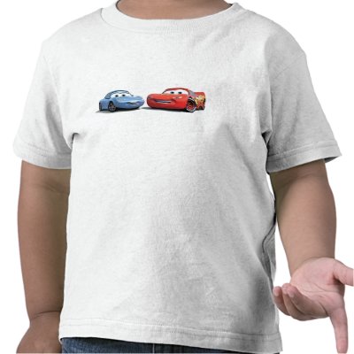 Cars Lighting McQueen and Sally Disney t-shirts