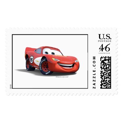 Cars Lightning McQueen Disney postage