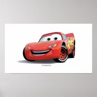 Cars' Lightning McQueen Disney print