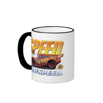 Cars' Lightning McQueen "I Am Speed" Disney mugs