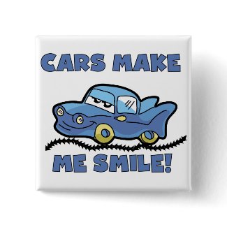 CARS MAKE ME SMILE button