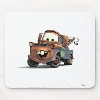 Cars' Mater Disney mousepads