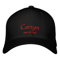 Carsyn Name Cap / Hat Embroidered Hats