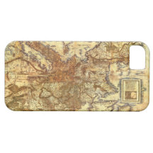 Carta Itineraria Europae by Waldseemüller 1520 iPhone 5 Cover
