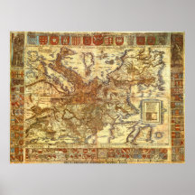 Carta Itineraria Europae by Waldseemüller 1520 Print