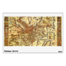 Carta Itineraria Europae by Waldseemüller 1520 Wall Decor