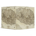 Carte de l'Isle de la Grenade 3 Ring Binder