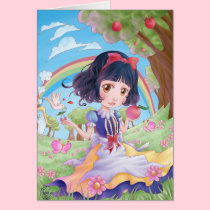 Carte de voeux - Blanche-Neige cartes