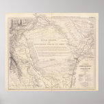 Carte, Province of Santiago del Estero posters